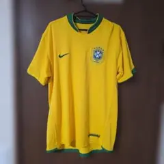 ​【希少Lサイズ】2006年モデル ブラジル代表 ホーム ユニフォーム イエロー