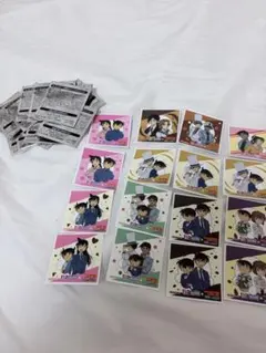 名探偵コナン グッズ 怪盗キッド 工藤新一 サーティワン コラボステッカー