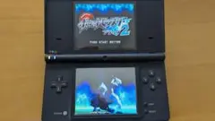 DSI 本体クロ　 タッチペン　充電ケーブル付き②