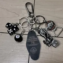 キーホルダー　ストリート　カラビナ　アメカジ　古着　じゃらじゃら系　ヴィンテージ