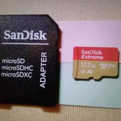 74 超美品 SanDisk Extreme 512GB microSDXC - メルカリ