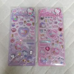 サンリオ ハローキティ ジュエルシール ホログラムステッカー