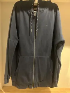 TOMMY HILFIGER DENIM ジップアップパーカー ネイビー M