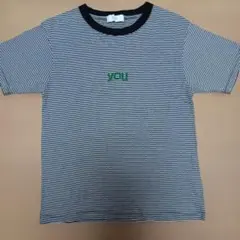 SLOBE IENA ボーダー Tシャツ you ロゴのサムネイル