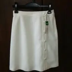 半額以下再値下げ未使用昭和レトロスカート vintageホワイトW64