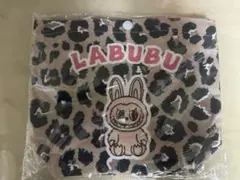 LABUBU ヒョウ柄キャンバスバッグ