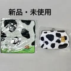 LEVEL.4 牛沢 がまぐちポーチ / タオルハンカチ