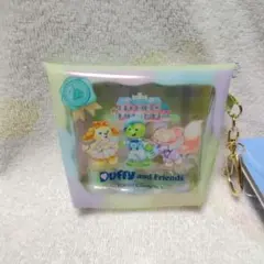 ダッフィー＆フレンズ ハートフェルトレターズオブフレンドシップ　20周年　ポーチ