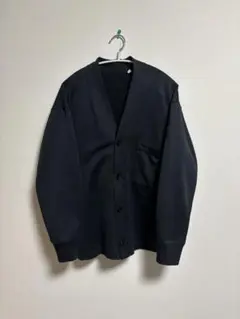 UNIQLO U 2021 スウェットカーディガン ブラック Mサイズ