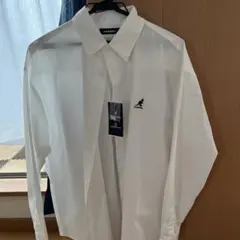新品未使用　KANGOL ホワイト 長袖シャツ
