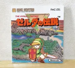 ファミコン　ディスクシステム　ゼルダの伝説　シール未使用　説明書