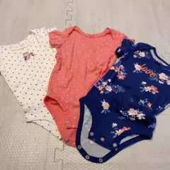 carter's 6m ロンパース 3枚セット