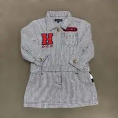 TOMMY HILFIGER ストライプワンピース 90