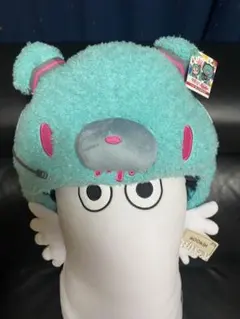 タグ付き　チャックスＧＰ× 初音ミク　描き下ろし まるかぶりキャップ　グルーミー