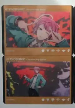 ヒプマイ ヒプムビ クリアカード2枚(乱数)