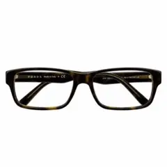 美品✨プラダ　VPR09Z-F　眼鏡　ブラウン　三角ロゴ　ウェリントン　べっ甲柄 美品✨プラダ VPR09Z-F 眼鏡 ブラウン 三角ロゴ ウェリントン べっ甲柄