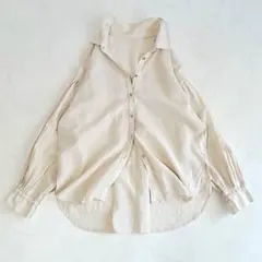 美品 Own GArment products リネンブラウス 2WAY シャツ - メルカリ