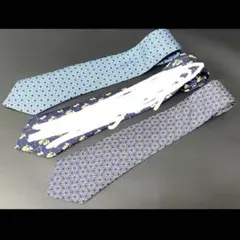 2本セット 90s ビンテージ エルメスHERMES ネクタイ まとめ売り