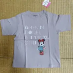 【GLOBAL WORK】新品・タグ付き ミニーマウスTシャツ（120cm）