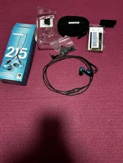 SHURE 有線イヤホン SE215 ブルー