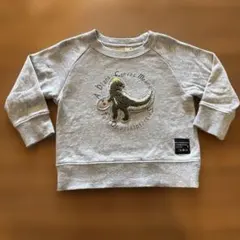 après les cours 恐竜 トレーナー 80センチ