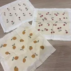 バースデー ハンカチタオル 3点セット