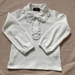 コムサイズム 90 白 ホワイト ブラウス 未使用 フォーマル