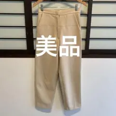 美品★EDITION ベージュ ハイウエストパンツ S