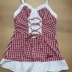 Guess ギンガムチェック ノースリーブワンピース　12mos
