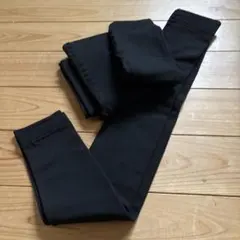 ブラック スパッツ 150cm 3足セット