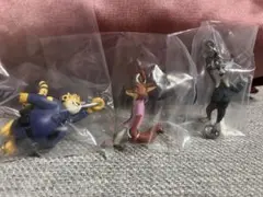ズートピア2 ゆらゆらつながるマスコット　ニック　パウバード　クロウハウザー