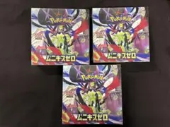 ポケモンカード　ムニキスゼロ　3BOX