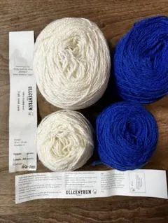 ULLCENTRUM 2-ply wool yarn 2色セット