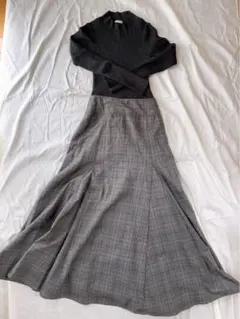 FRAY I.Dロングワンピース レースアップ