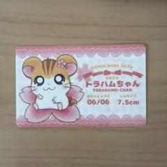 とっとこハム太郎 プロフィールカード さくらver トラハムちゃんのサムネイル