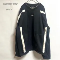 PARADISO GOLF パラディーゾ ゴルフ Vネック ブルゾンM ラインのサムネイル