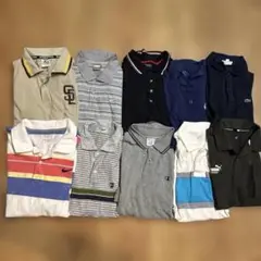 半袖ポロシャツ　10点セット（Nike, Puma, Champion