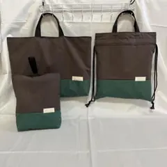 レッスンバッグなど3点セット 男の子 女の子 入園入学セットno43