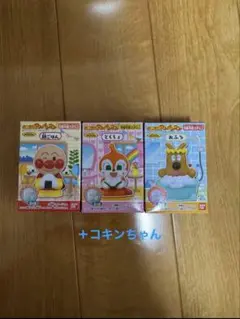 あつまれアンパンマン　指人形　4個セット