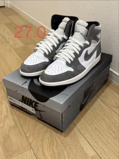 NIKEAIR JORDAN1High0G smokegrey 27.5cm - メルカリ