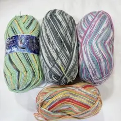 【525】Opal Magic Sky その他毛糸 4玉セット
