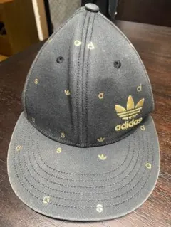 adidas トレフォイル キャップ ブラック ゴールドのサムネイル
