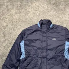 XL アンブロ ナイロンジャケット 刺繍ロゴ アウター 古着