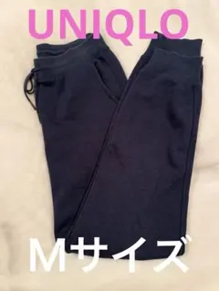 UNIQLOユニクロ　極暖デニム風スウェットパンツＭサイズ