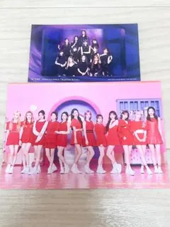 IZ*ONE（アイズワン）ポストカード+ステッカーセット/非売品
