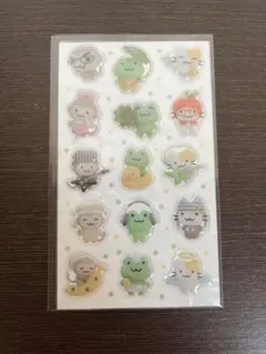 韓国作家 デコボコ でこぼこ 데코보코 エポキシシール ステッカー ②