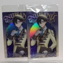 にじさんじウエハース四季凪アキラ タレントカード 2枚セット