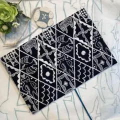 ほぼ日手帳カバー ミナ ペルホネン ohayo navy 5年手帳 - メルカリ