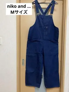 niko and ... レディース　デニムオーバーオール　Mサイズ