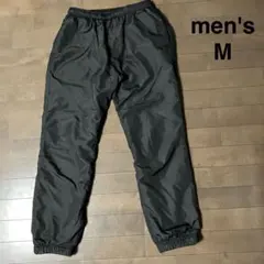 メンズ　ジャージ　パンツ　黒　M 裏起毛　スポーツ